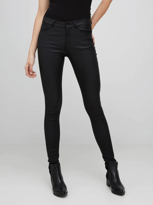 Pantalon simili Seven Vero Moda