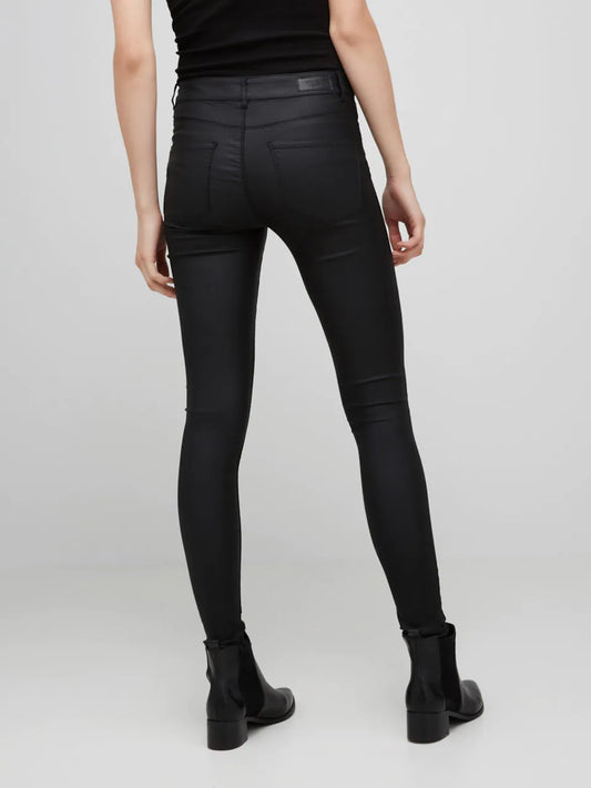 Pantalon simili Seven Vero Moda